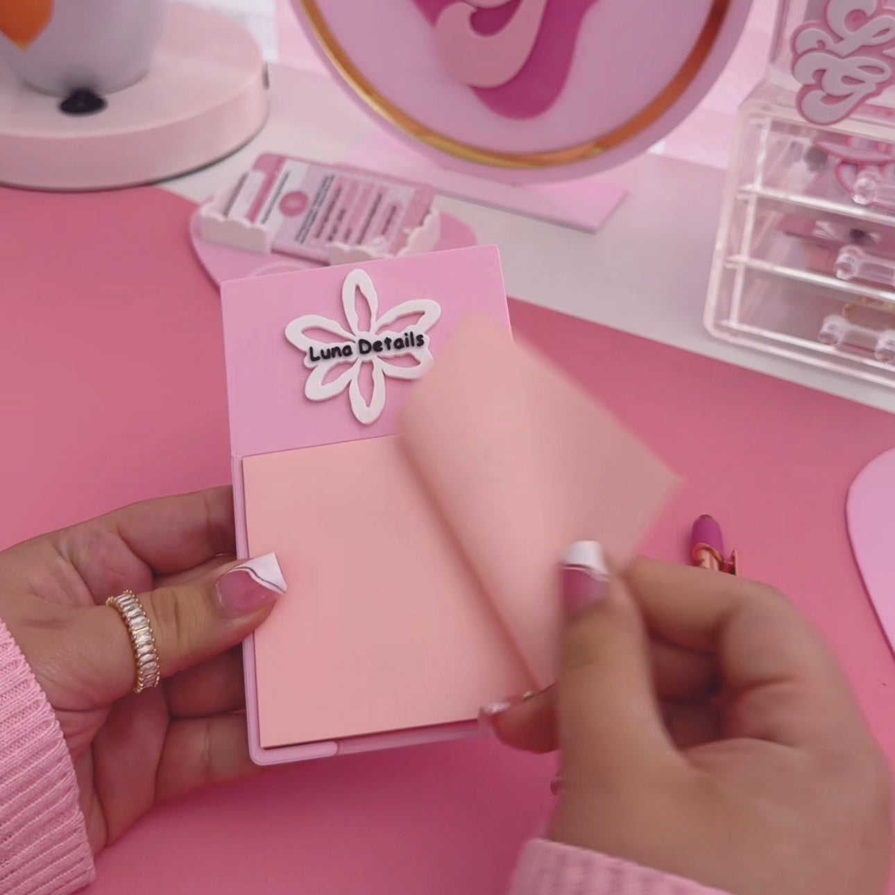 Note pad con logo