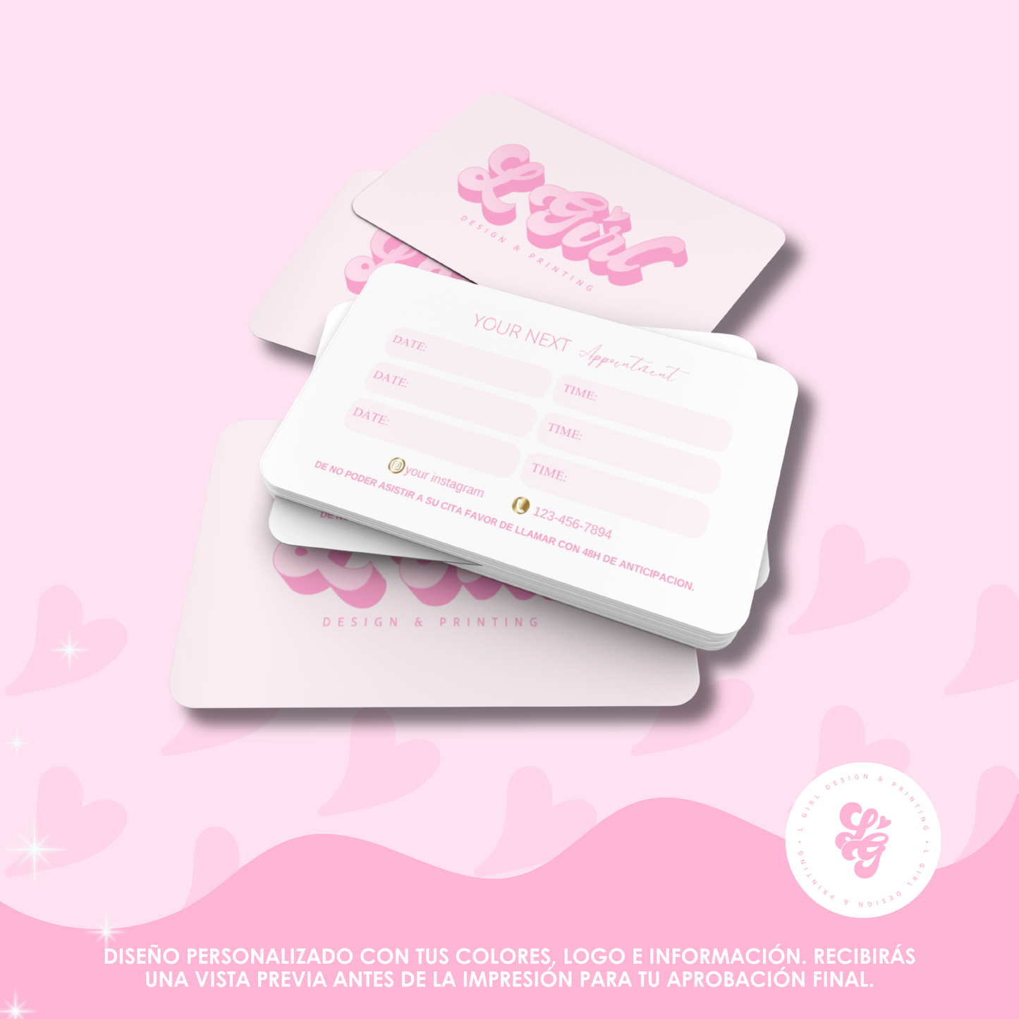 Tarjetas de Citas
