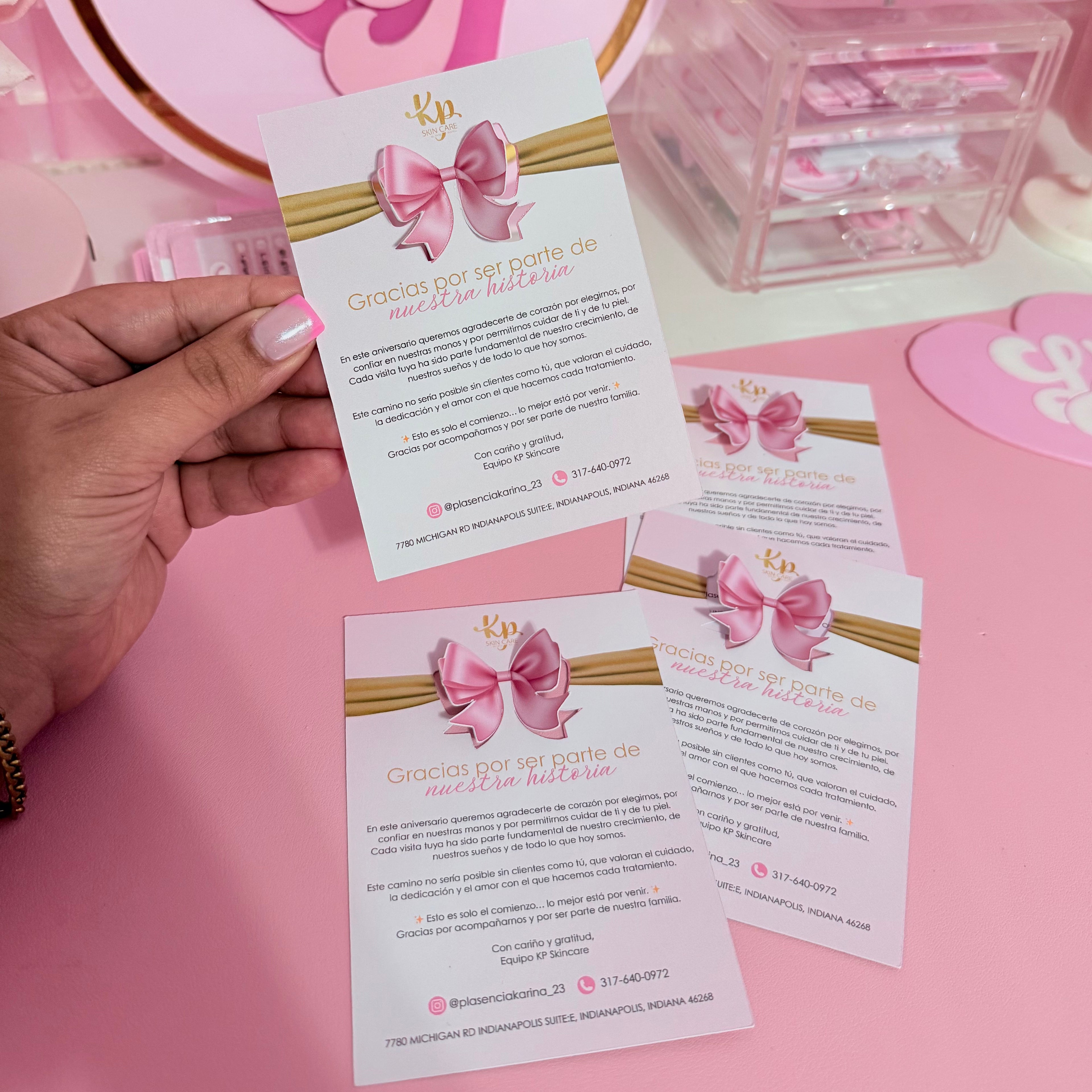 Tarjetas 3D con Relieve