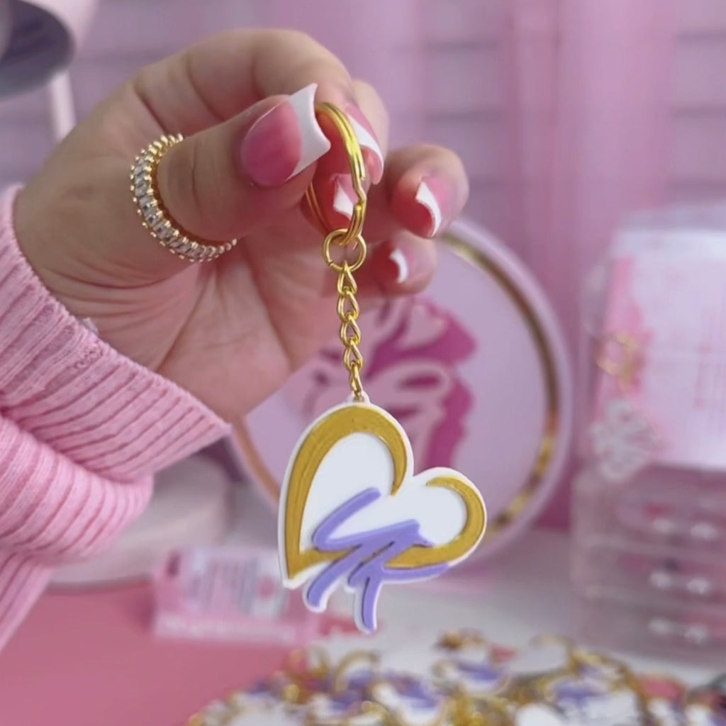 Llaveros personalizados con username