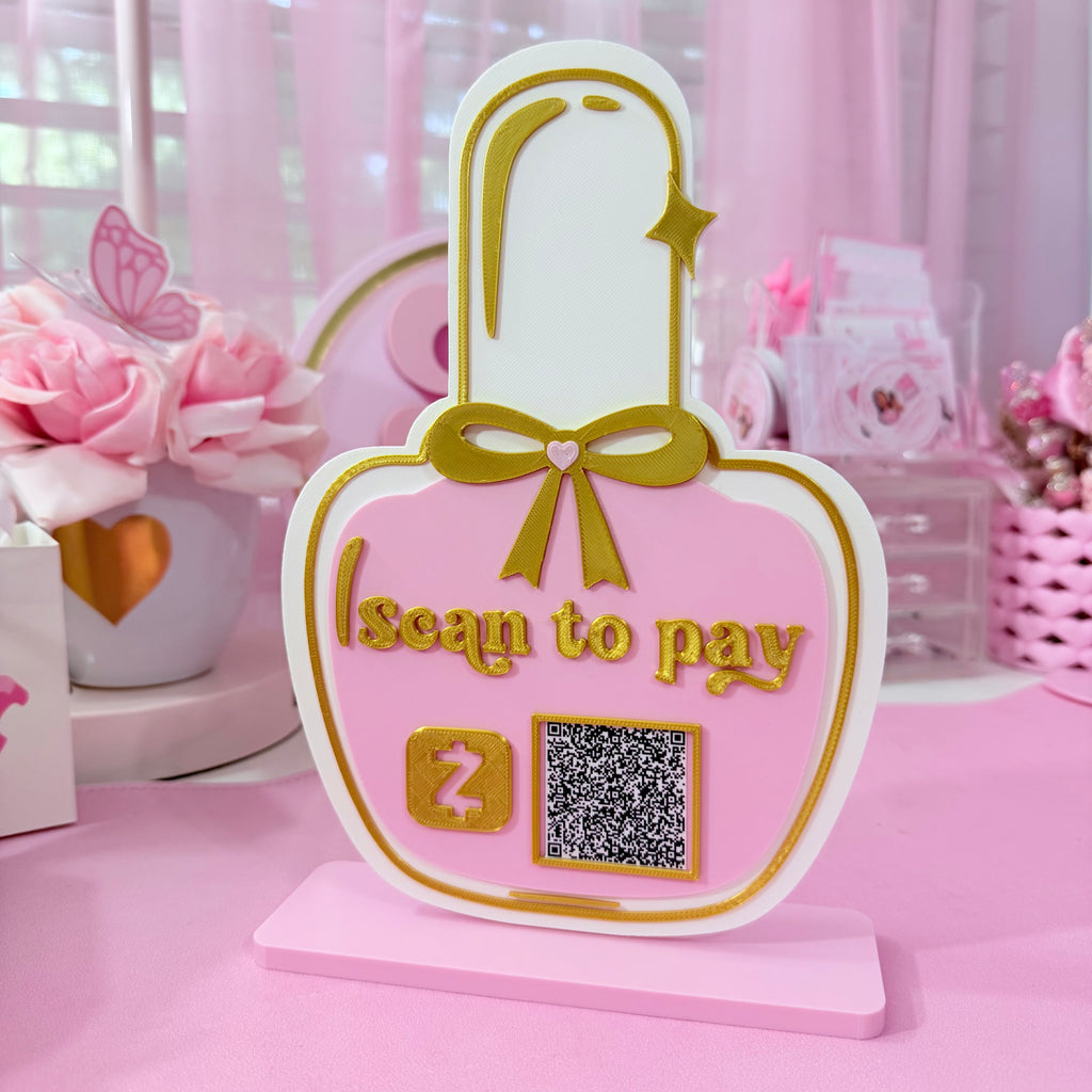 Scan nail polish