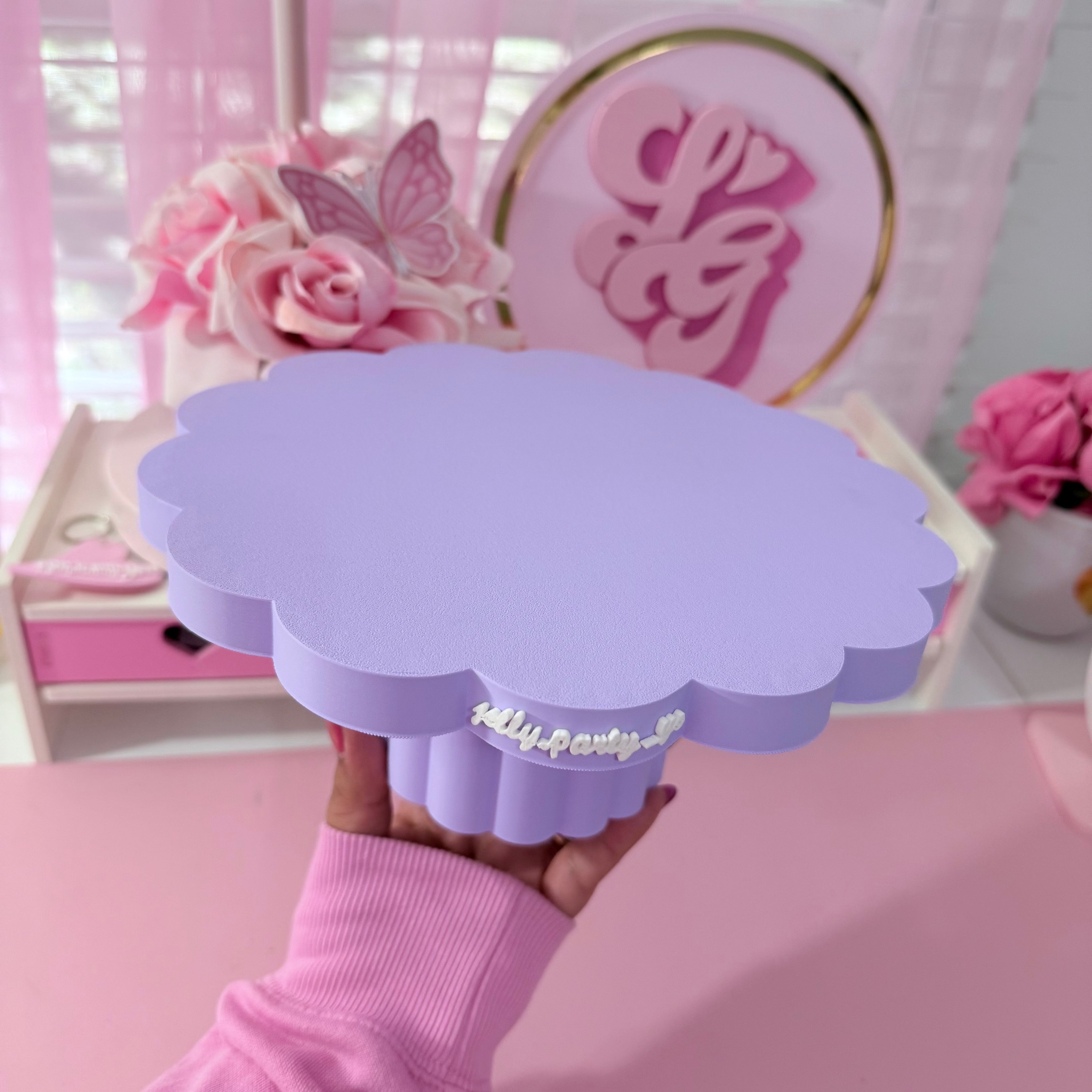 Cake display 3D printed