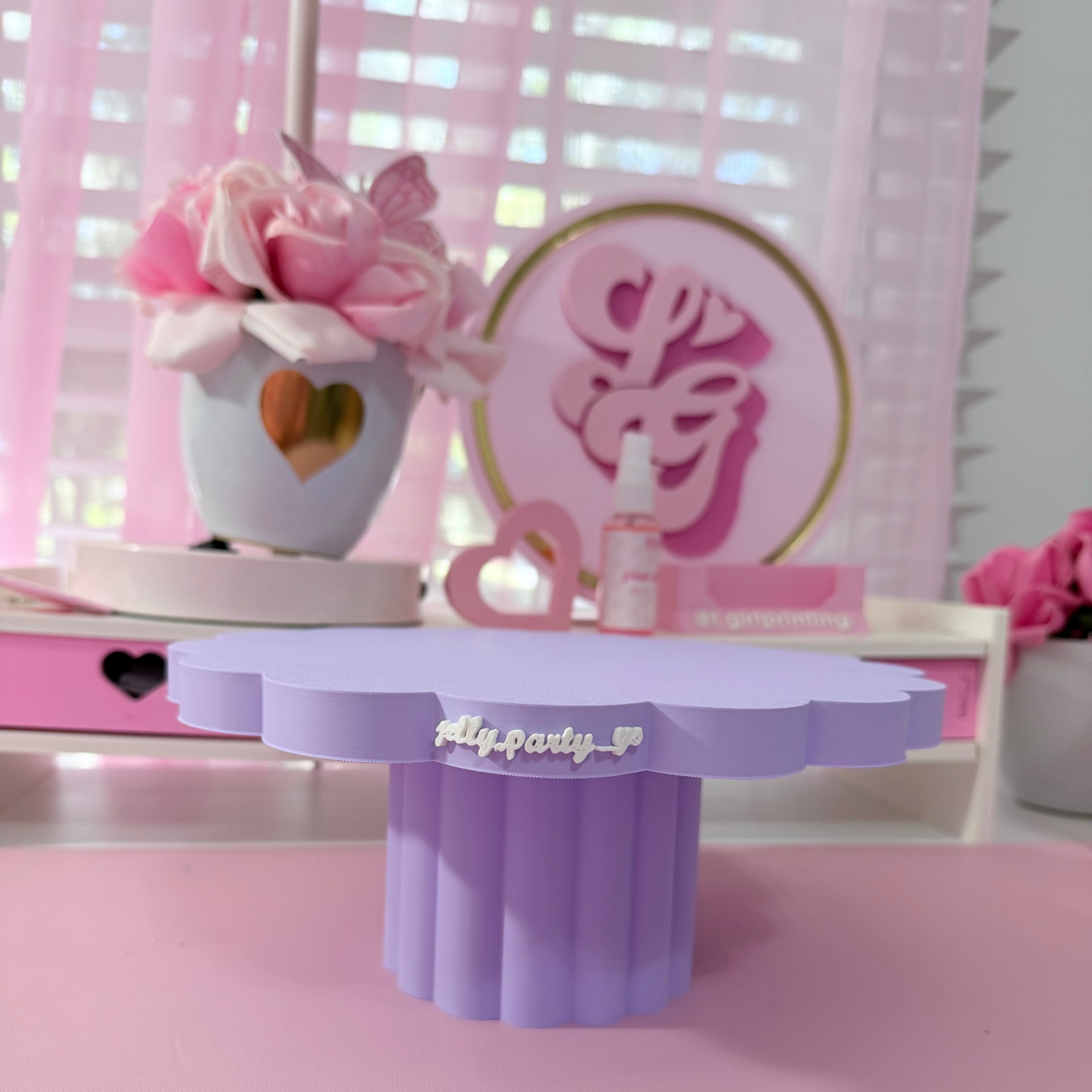Cake display 3D printed