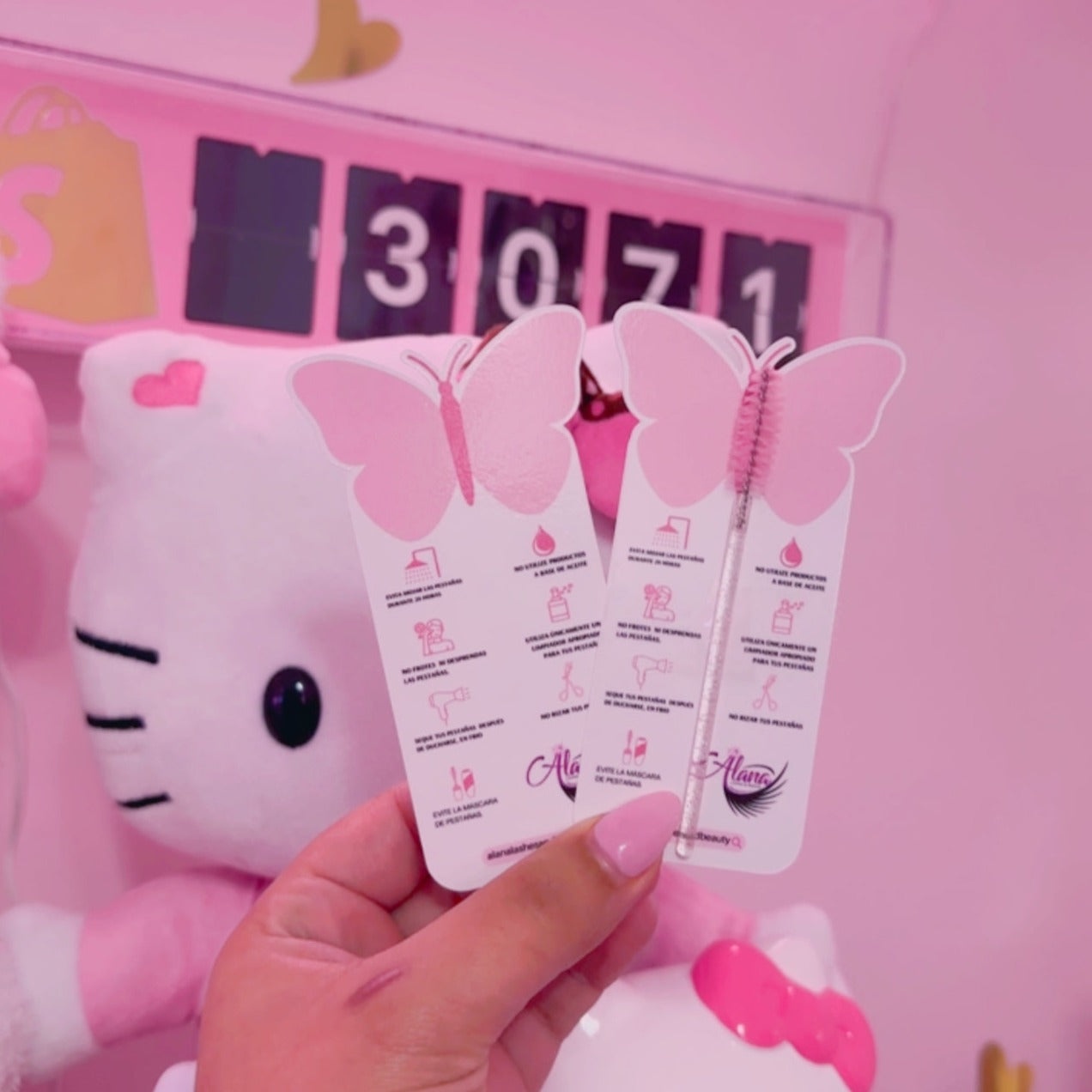 Buttlerfly lash care tips