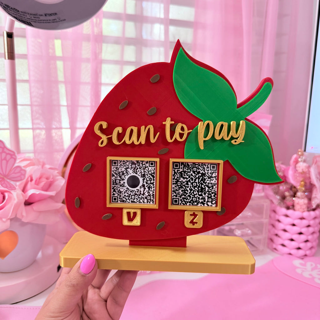 Scan to pay de fresa