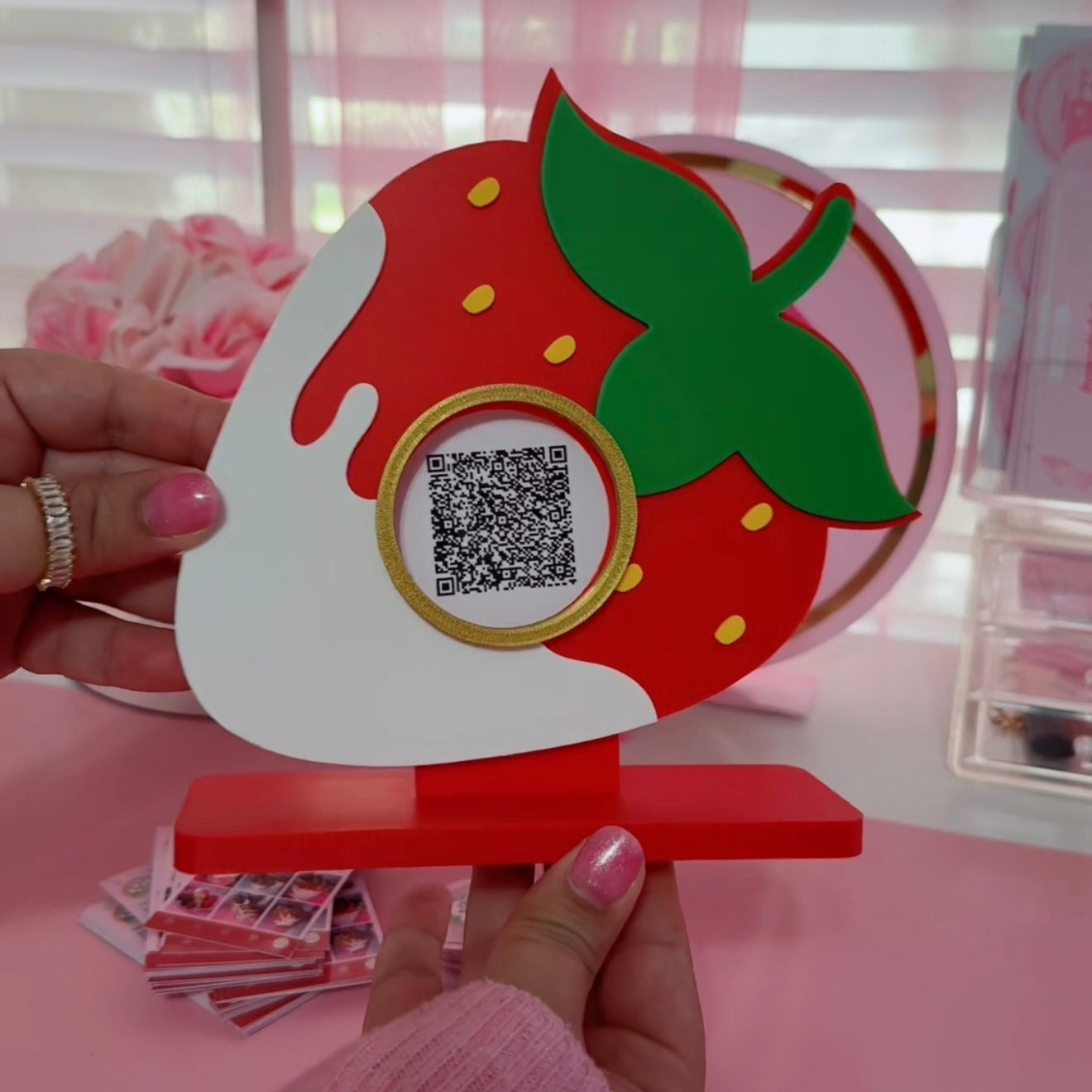 Fresa display 1 qr code