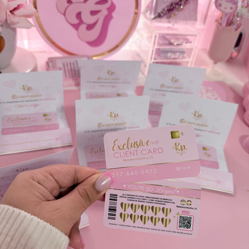 Cliente VIP (Tarjetas de lealtad)