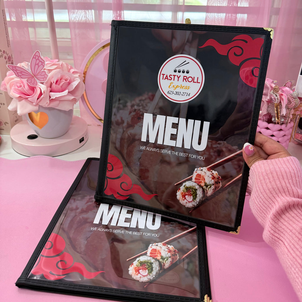 Menu Covers (6 Pages)
