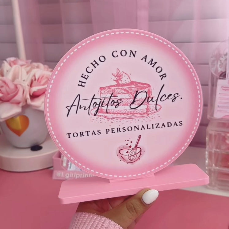 Logo Display en 3D printing 6"