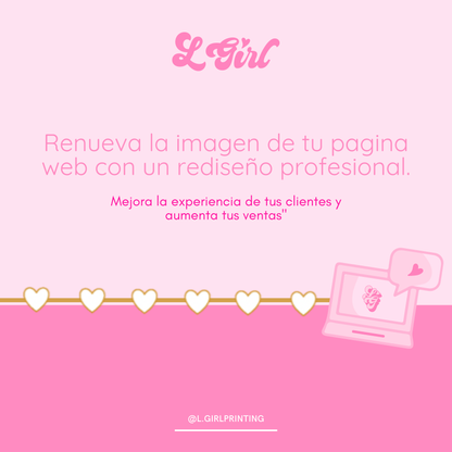 Rediseño de pagina web (Shopify)