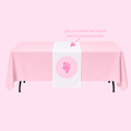 Mantel personalizado blanco