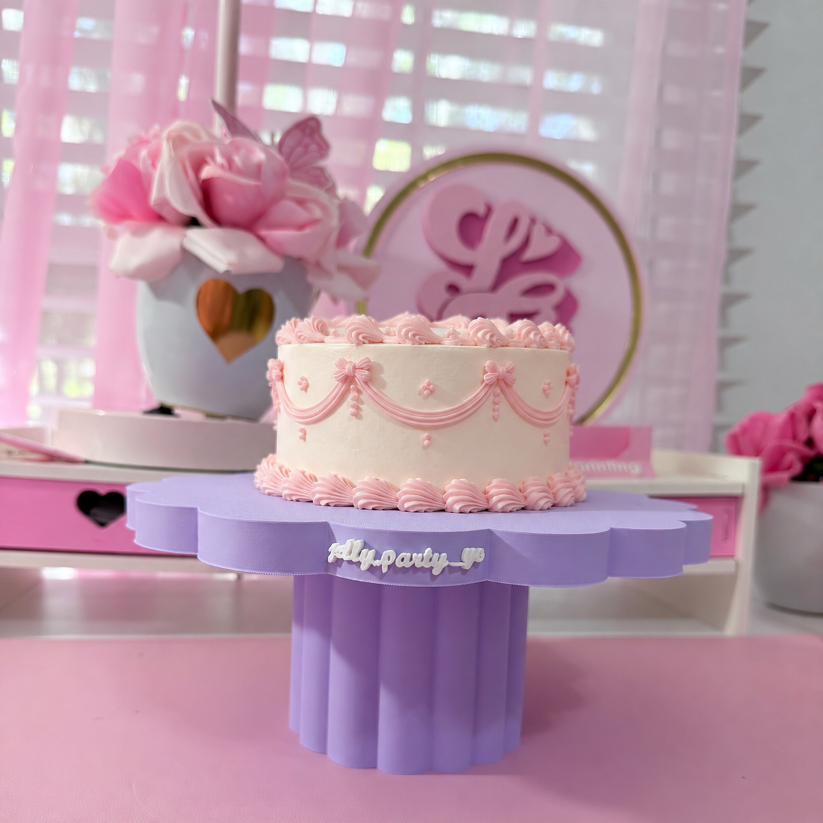 Cake display 3D printed