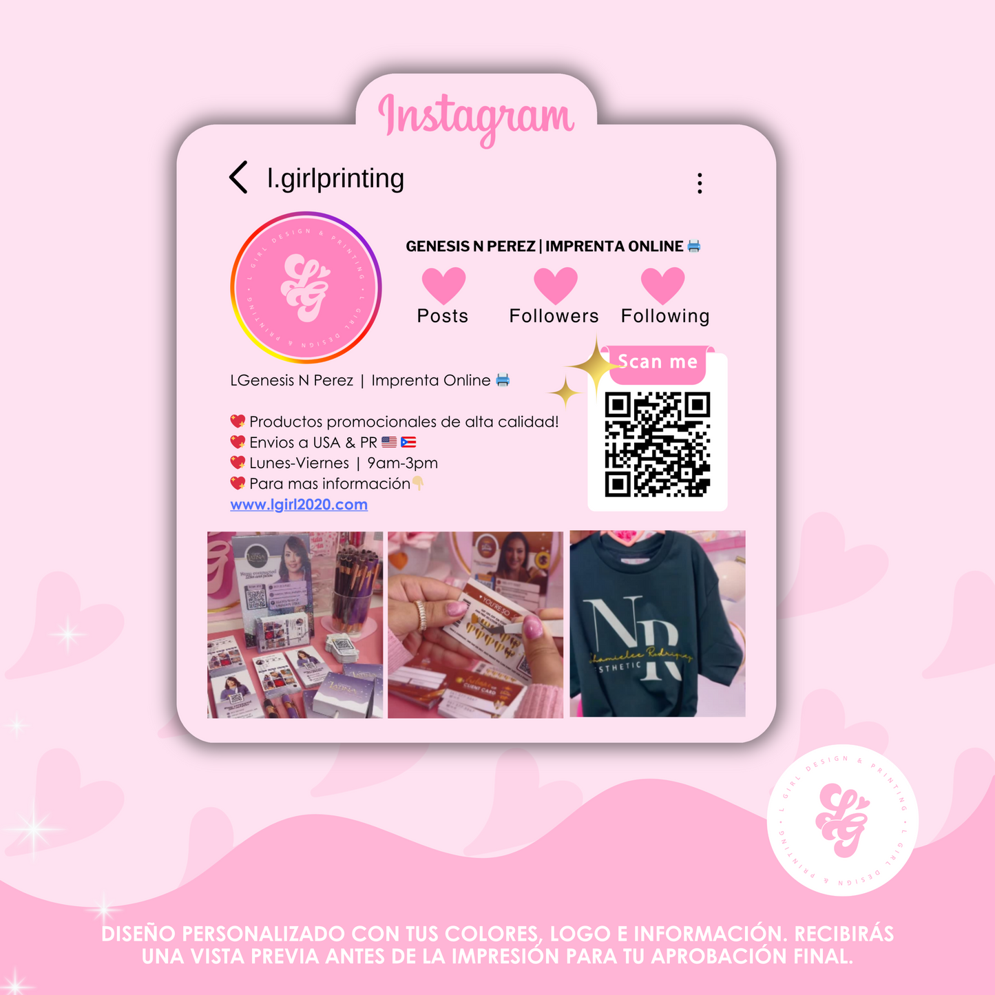 Insta Sticker