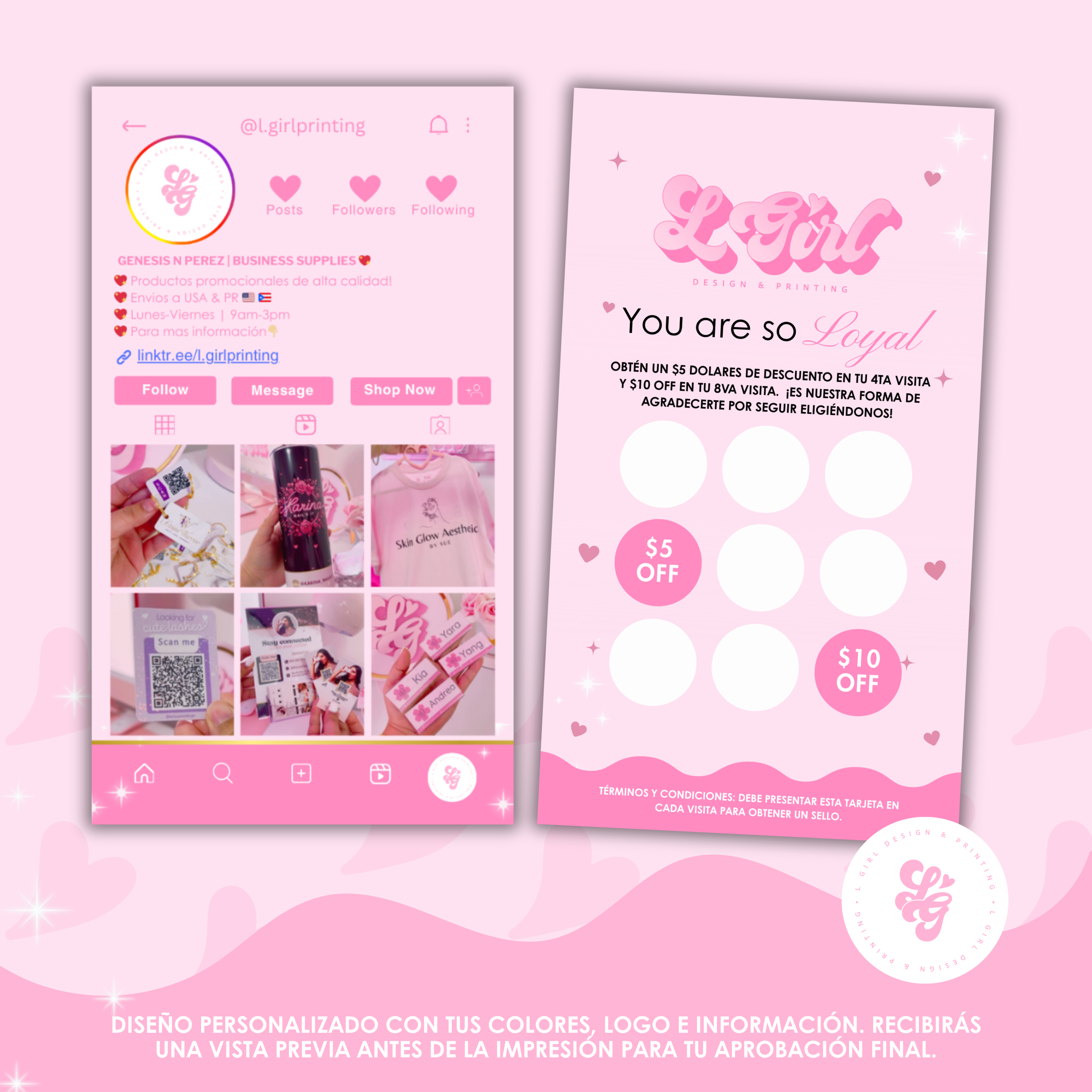 Insta Cards + Loyalty