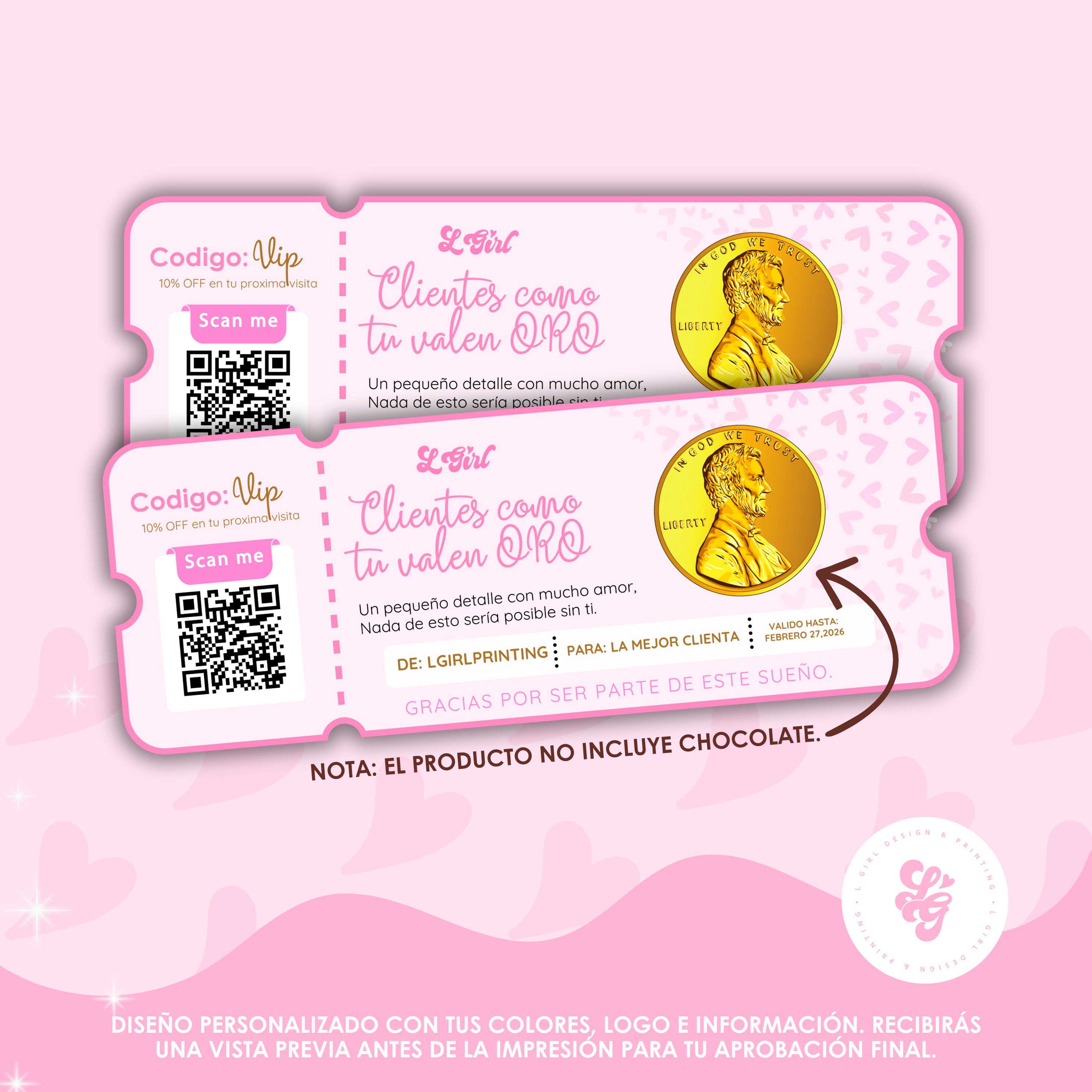 Detalle para tus clientes