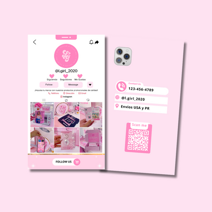 TikTok Business Cards