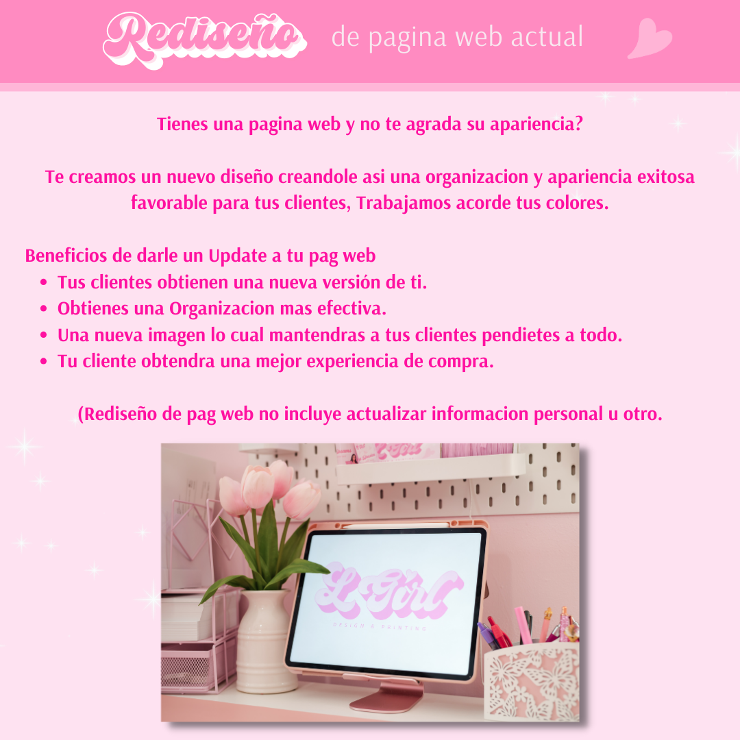 Rediseño de pagina web (Shopify)